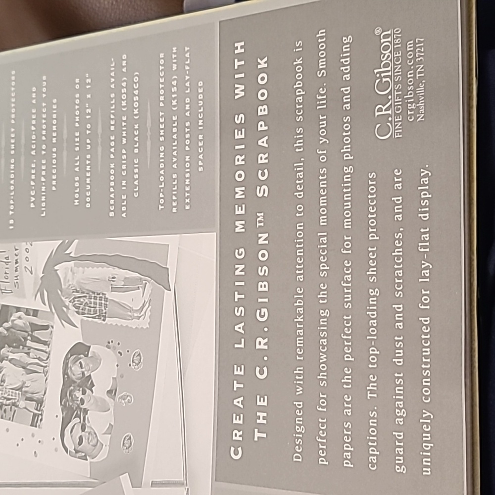 Deluxe Scrapbook/Photo Album - Picture 8 of 8